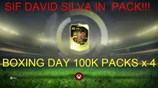 89 RATED SIF DAVID SILVA IN A PACK!!! FIFA 15 - BOXING DAY LIGHTNING ROUNDS 4 X 100K PACKS