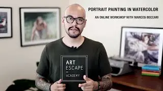 Portrait Painting in Watercolor &mdash; online workshop