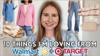 10 THINGS IM LOVING FROM WALMART AND TARGET | Nothing Over $50 | Midsize Target and Walmart Finds
