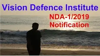 NDA-1/2019 Notification English  | Vision Defence Institute