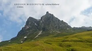 Großer Widderstein Bergtour 01.07.18 - schöne leichte Kletterei!
