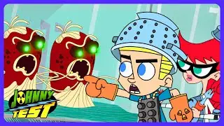 Meatloaf Monster Attack! - Johnny Test | WildBrain Haunted House | Cartoons for Kids