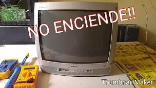 TV PHILLIPS NO ENCIENDE. !!Diagnóstico y reparación!!