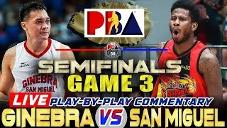GINEBRA VS SAN MIGUEL GAME 3 SEMIFINALS | PBA Philippine Cup 2025-26 | Pba Live Score & Commentary