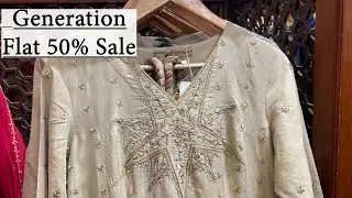 Generation Flat 50% Sale on Entire Stock || Generation Pret Sale Flat 50% off