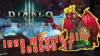 Diablo 3 Eternal Collection Monk Inna Mystic Ally build Season 27 (Nintendo Switch)