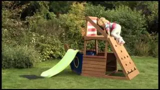 Plum Captain Plum Wooden Play Centre 27376.mov