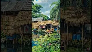 Soothing Rain Sounds for Rest 🍀#nature#relax#relaxingsounds #relaxing #deepsleep #shorts #viral#asmr