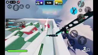 Clips of me winning everytime only using knife in Roblox Rivals.