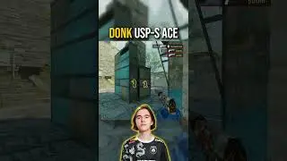 Донк со своим USP-S в огне 😱 #cs2 #csgo #cs2clips #donk #faceit #faceit10lvl