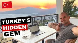 KALKAN, TURKEY APARTMENT TOUR (underrated town with EPIC views!) | Antalya Turkey