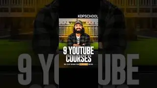 8 YouTube Courses #YouTubeCourse #Courses #automation #app #influencer #chatgpt #successful #