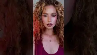 #makeupbeforeafter #curlyhair #makeupreel
