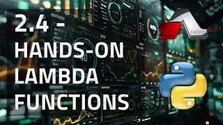 2.4 [Hands-On] - Lambda Functions | Advanced Python