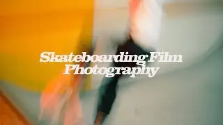 Skateboarding Film Photography | Cinestill 800t