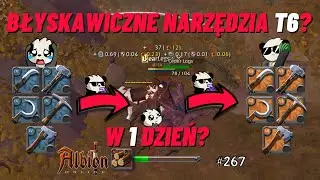 Sposób na błyskawiczne narzędzia T6!! - W 1 dzień? - Albion Online - Od 0 do Albiończyka#267