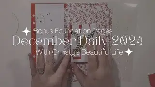 Bonus Foundation Pages/inspired by the community
