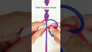How to Tie a Square Knot | Macrame Tutorial for Beginners #knottingtutorial #shortstutorial
