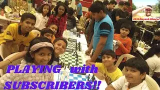CHESS with SUBSCRIBERS #13 at Lichess.org || Talk on Sports Psychology || Ft AGM Rupesh Bhogal ||