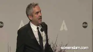 Oscars 2014 Backstage: Best Director (Alfonso Cauron) | ScreenSlam