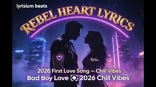 Rebel Heart (Lyrics) ☁️ Bad Boy Love Chill Pop 2026 | Lyrisium Beats