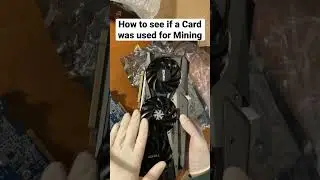 &bull;Check if your Used GPU Was Used for Mining&bull; #gaming #pc #gpu