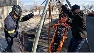 SKED Rigging for Confined Space Rescue