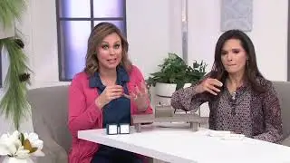 Colors of Diamonique Set of 3 Stack Rings, Sterling Silver on QVC