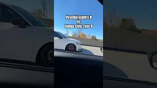 HYUNDAI ELANTRA N VS HONDA CIVIC TYPE R #elantran #civictyper