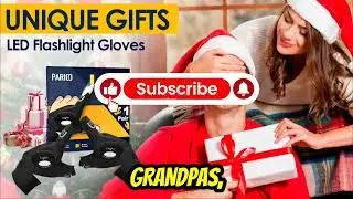 PARIGO LED Flashlight Gloves 🔦 | The Perfect Gift for Men Who Have Everything!