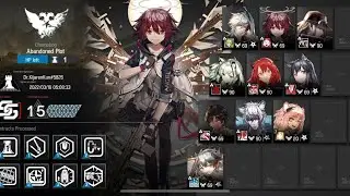 Arknights CC6 Day 10 Rotational map 9 - Max risk 15