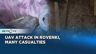 Loud Explosion Destroys Residential Building in Rovenki