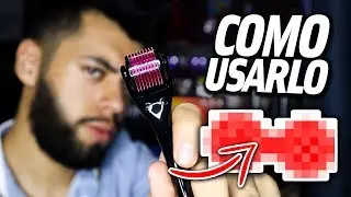 Así debes USAR el DERMAROLLER para la BARBA