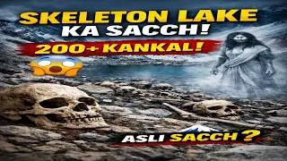 Roopkund Lake Mystery 😱 | 200+ Skeletons Ka Sach | India&rsquo;s Skeleton Lake Explained #shorts