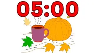 5-Minute Countdown Pumpkin Timer