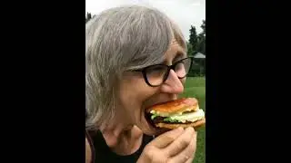 That non vegan teacher caught eating a cheese burger with meat