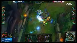 SamSung CuVee (Gnar) 1 chấp 2 khủng khiếp | SSG vs AFS v&aacute;n 2 highlights