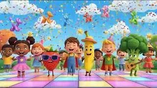 Healthy Food Dance Party | Fun Learning Song for Toddlers