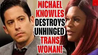 Daily Wire Host Michael Knowles DESTROYS Unhinged Trans Woman In Debate!
