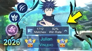 (92% Win Rate) JULIAN BEST BUILD & EMBLEM IS HERE!🔥 in 2026 | MLBB
