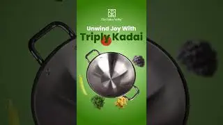 Here's Tri-ply Kadai from The Indus Valley✨#triplycookware #theindusvalley