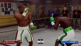 Mayweather vs Crawford at Kronk Gym