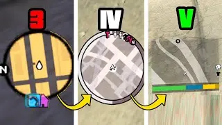 MINIMAP In GTA Games (Evolution)