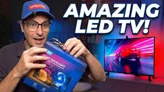 FFJ TV LED Backlight Triple Sensor RGB &ndash; Smart Ambient Lighting for 55&ndash;65 Inch TVs