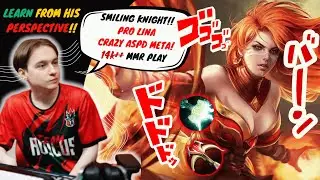WATCH AND LEARN THIS! How Smiling Knight Lina ASPD 1000% META High Tier MMR !! #dota2 #dota2shorts