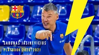SARUNAS JASIKEVICIUS: 7 ATO plays VS Real Madrid (Euroleague March 11th) * FC Barcelona playbook *