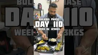 DAY 110 #motivation #bulkingjourney #bodybuilding #diet #workout #hardwork