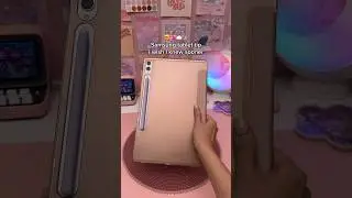 THIS samsung tablet tip 😍 aesthetic homescreen widgets | samsung galaxy tab S9 plus