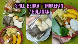 DAPAT NASI BERKAT KENDURI ACARA TINGKEPAN | NASI BERKAT 7 BULANAN BAYI