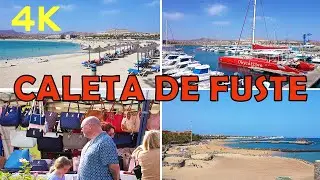 CALETA DE FUSTE   - FUERTEVENTURA 4K 2019